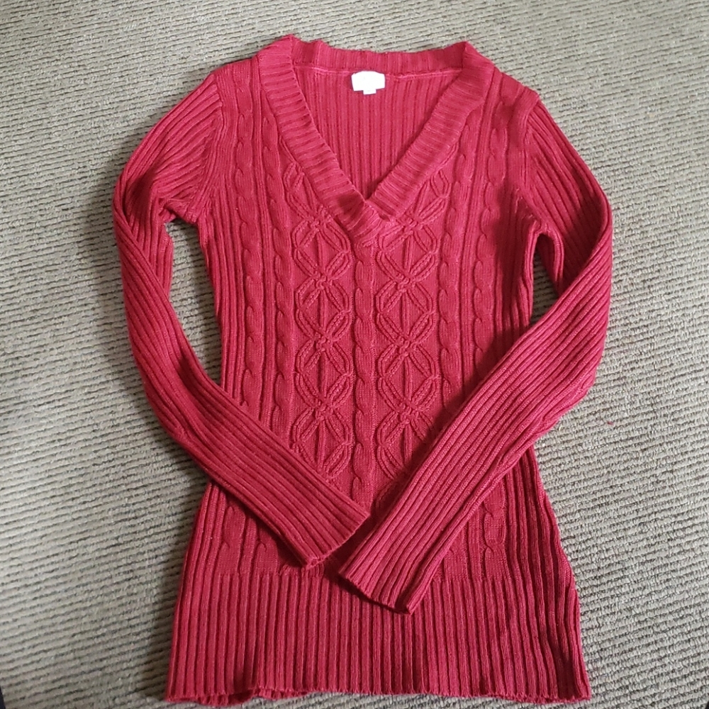 Knit sweater